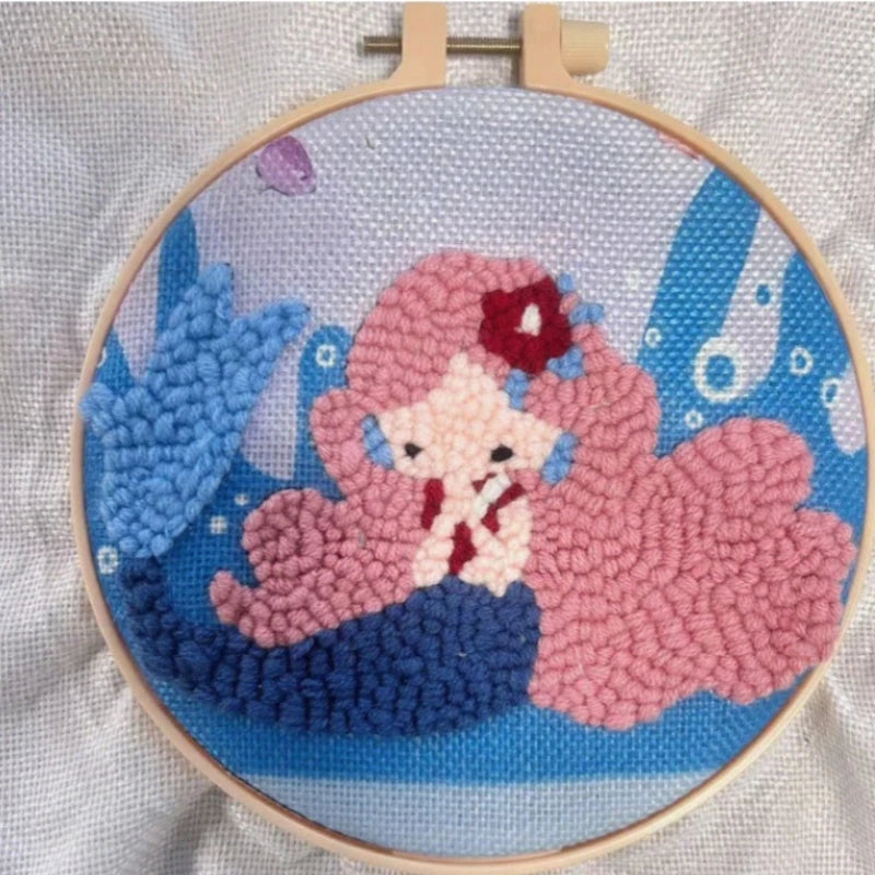 Cozy Critters DIY Punch Needle Embroidery Kit