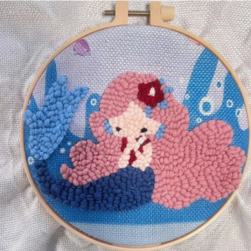 Cozy Critters DIY Punch Needle Embroidery Kit